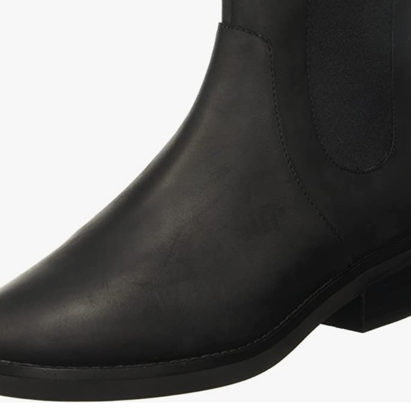 NWT - Cole Haan Black Waterproof Leather Boots - Sz 7.5 - Picture 6 of 16